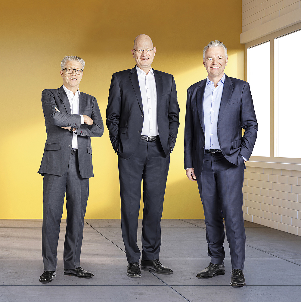 Photo: Aurubis: All three Aurubis Executive Board members
